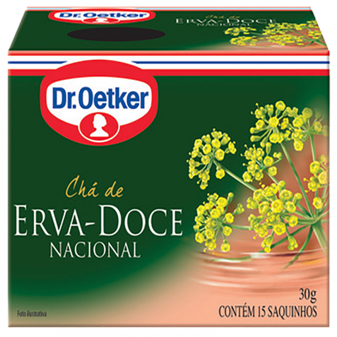 DR OETKER CHA ERVA DOCE 30G