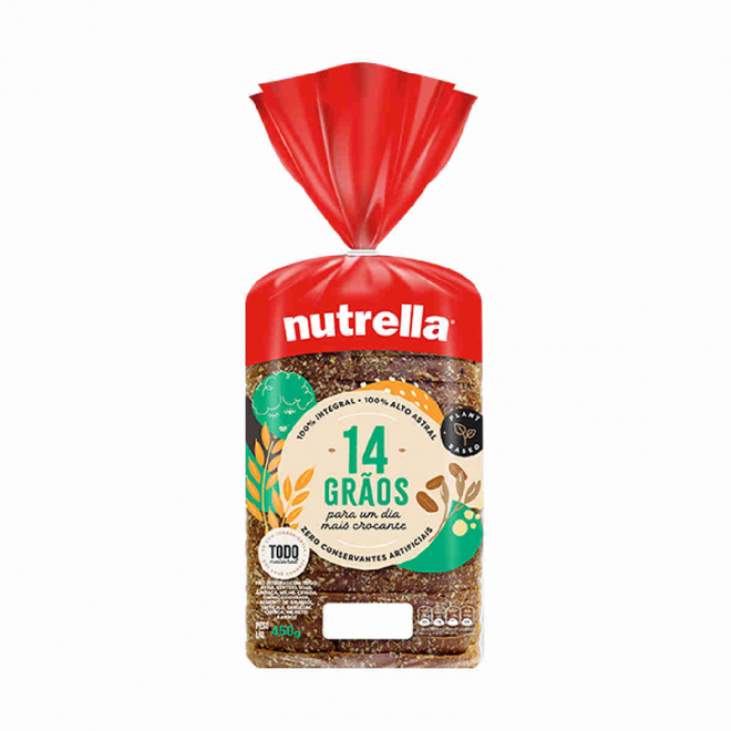 PAO NUTRELLA 450G 14 GRAOS