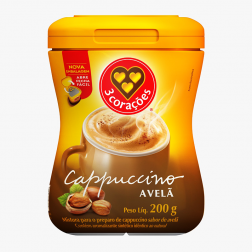 CAPPUCCINO 3 CORACOES 200G AVELA