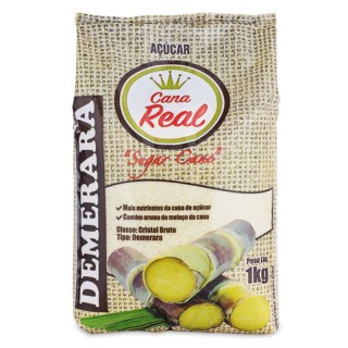 ACUCAR CANA REAL DEMERARA 1KG