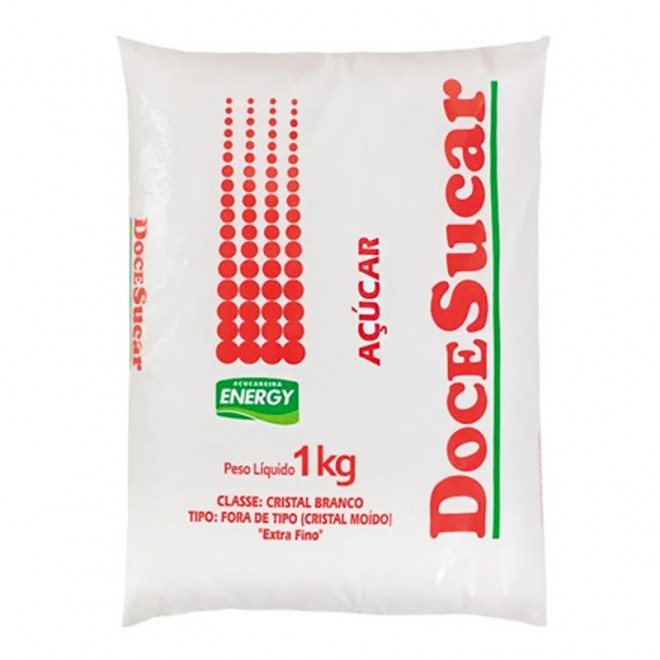 ACUCAR REFINADO DOCESUCAR 1KG
