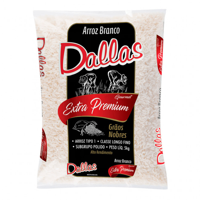 ARROZ DALLAS EXTRA PREMIUM T1 5KG