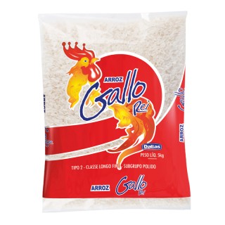 ARROZ GALLO REI T2 5KG G