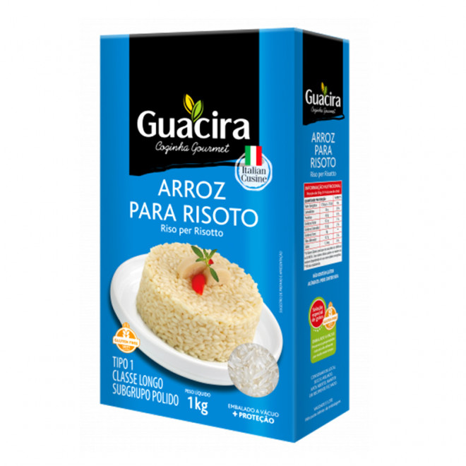 ARROZ GUACIRA P/ RISOTO 1KG