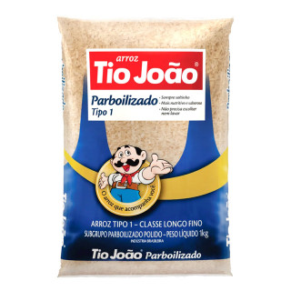 ARROZ TIO JOAO PARBOILIZADO 1KG