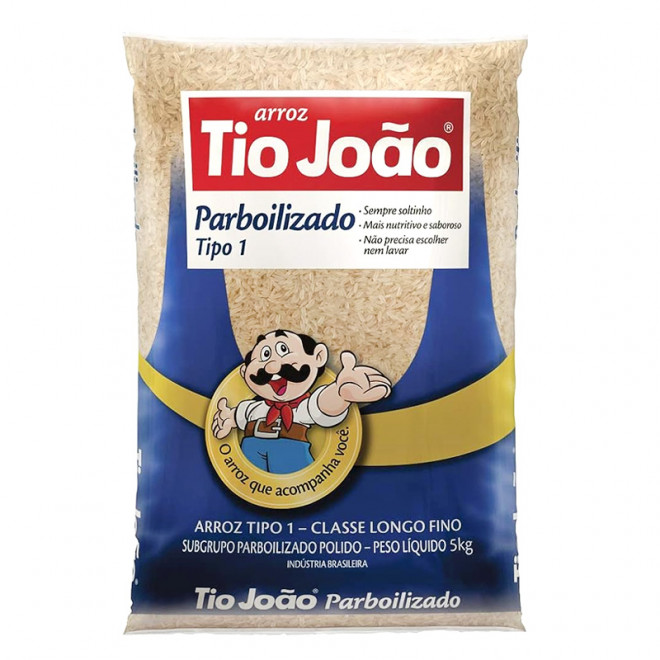 ARROZ TIO JOAO PARBOILIZADO 5KG