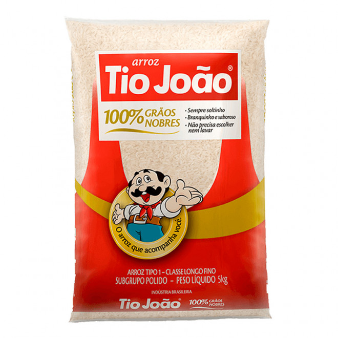 ARROZ TIO JOAO BRANCO 5KG