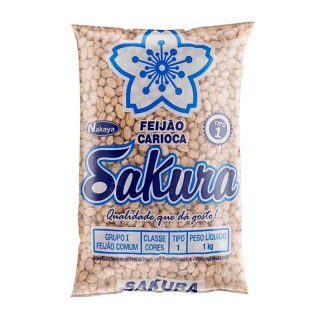 FEIJAO CARIOCA 1KG SAKURA