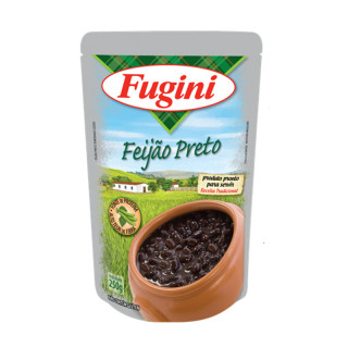 FEIJAO PRONTO FUGINI PRETO 250G