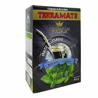 ERVA CASEIRA SABOR 500G MENTA BOLDO