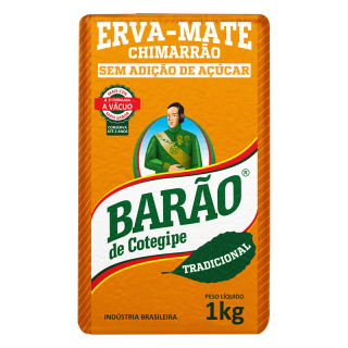 ERVA MATE BARAO VACUO 1KG TRADICIONAL