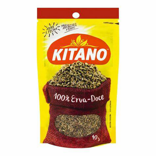 CONDIMENTOS - ERVA DOCE KITANO 40G