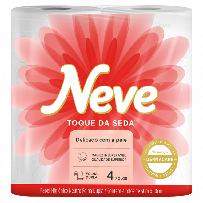 PAPEL HIG NEVE C/4 NEUTRO