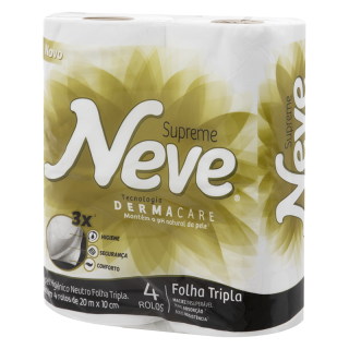 PAPEL HIG NEVE SUPREME C/4 NEUTRA CARE