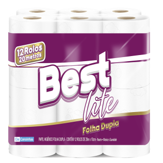 PAPEL HIG BEST LITE FOLHA DUPLA 12UND