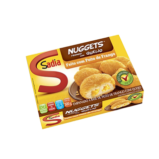 SADIA - NUGGETS 300G FRANGO QUEIJO