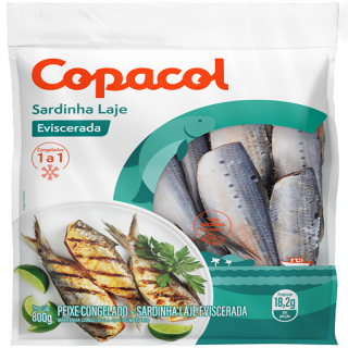 COPACOL - SARDINHA LAGE EVISCERADA 800G