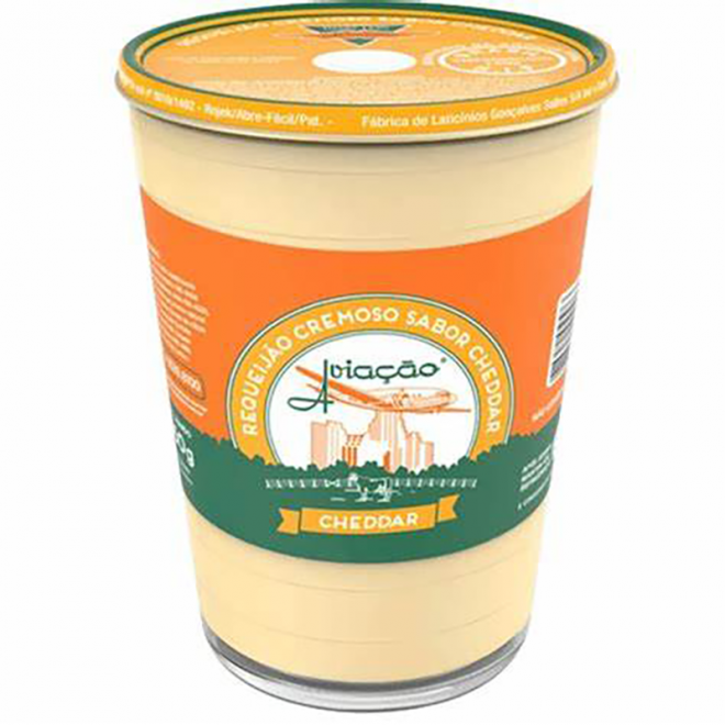 REQUEIJAO AVIACAO 180G CHEDDAR