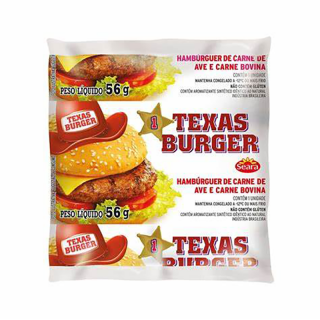 SEARA - HAMBURGER TEXAS BURGER 56G