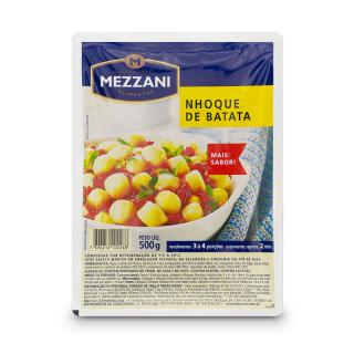 MASSA MEZZANI NHOQUE BATATA 500G