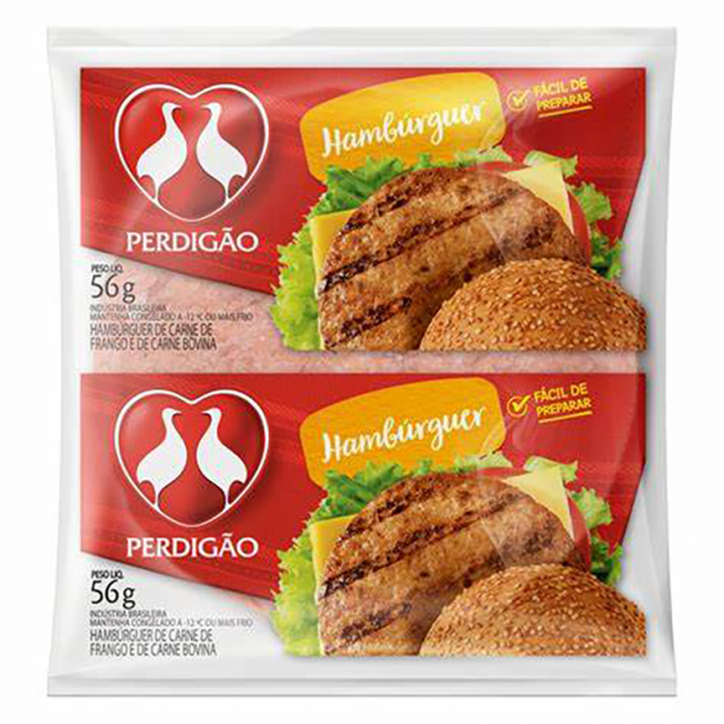 PERDIGAO - HAMBURGUER 56G