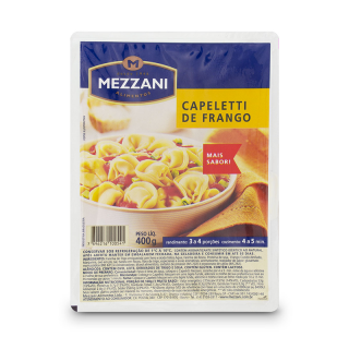 MASSA MEZZANI CAPELETTI FRANGO 400G