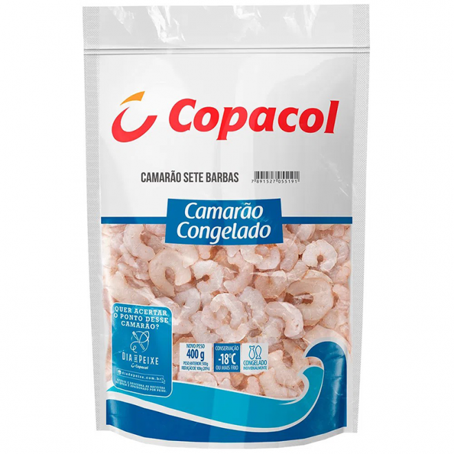 COPACOL - CAMARAO CONGELADO 400G
