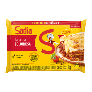 SADIA - LASANHA 1KG BOLONHESA