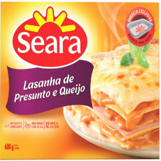 SEARA - LASANHA 600G PRESUNTO QUEIJO