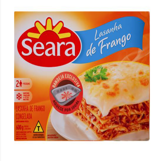 SEARA - LASANHA 600G FRANGO