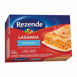 REZENDE - LASANHA 600G FRANGO
