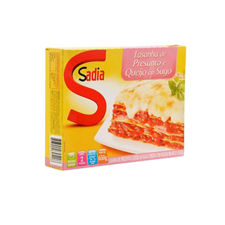 SADIA - LASANHA 600G PRESUNTO QUEIJO