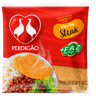 PERDIGAO - STEAK FRANGO PCT 700G