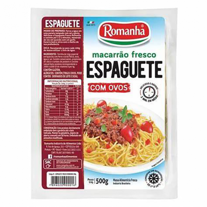 ROMANHA ESPAGETE 500G
