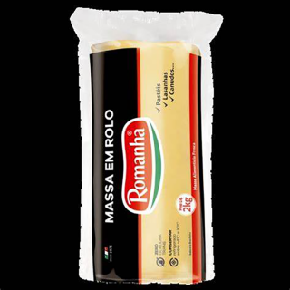 ROMANHA MASSA PASTEL ROLO 2KG