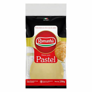 ROMANHA MASSA PASTEL DISCO 200G