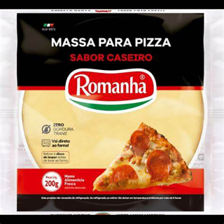 ROMANHA MASSA PIZZA CASEIRO 200G