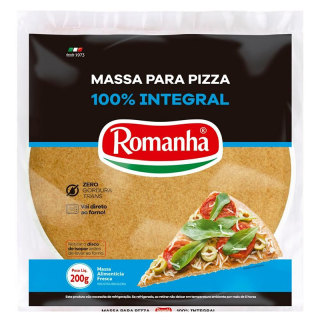ROMANHA MASSA PIZZA INTEGRAL 200G
