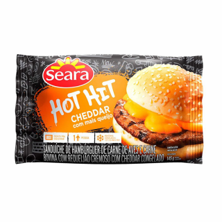 SEARA - HOT HIT 145G CHEDDAR BACON