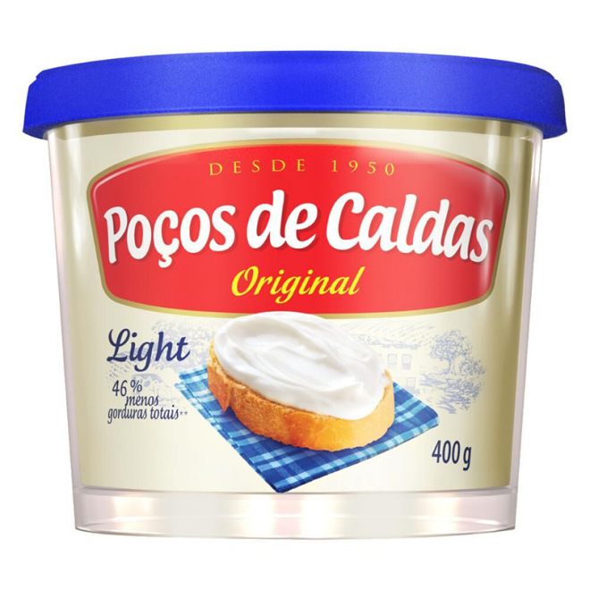 REQUEIJAO POCOS DE CALDA 400G LIGHT