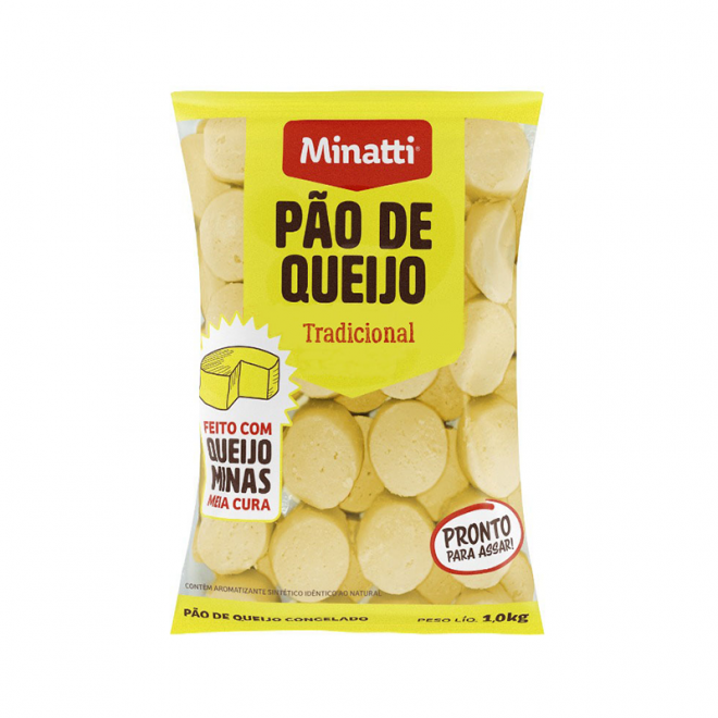 PAO QUEIJO MINATTI 1KG