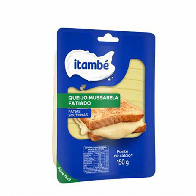 MUSSARELA ITAMBE FATIADA 150G