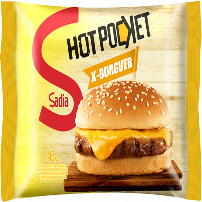 SADIA - HOT POCKET X BURGER 145G