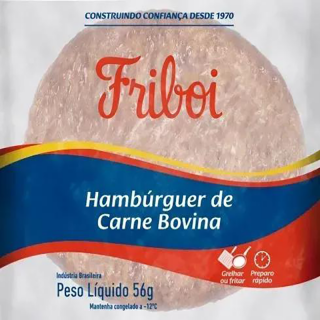 FRIBOI - HAMBURGUER AVES E BOVINOS 56G