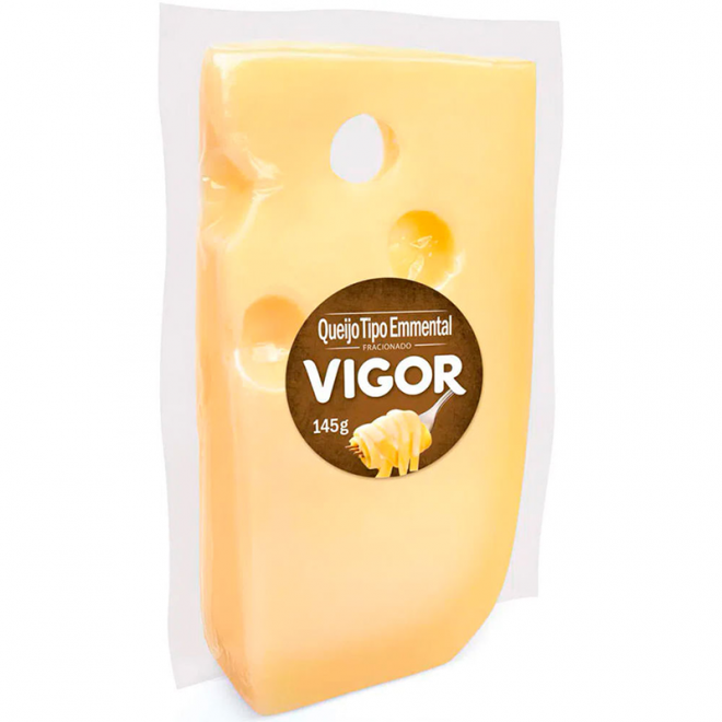 QUEIJO VIGOR TIPO EMMENTAL 145G