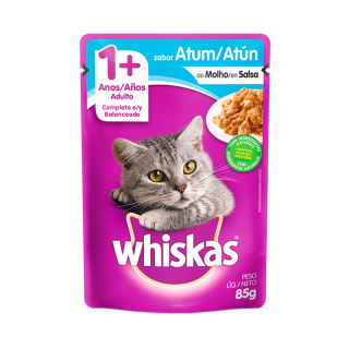RACAO WHISKAS SACHE 85G AD ATUM