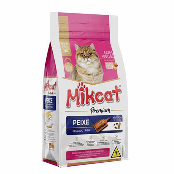 RACAO MIKCAT 1KG PEIXE