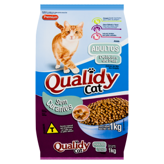 RACAO QUALIDY CAT 1KG AD DELICIAS MAR