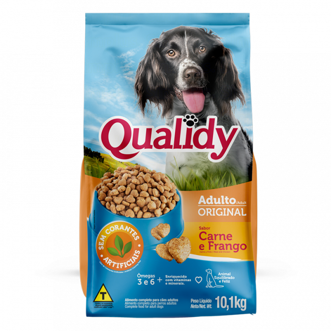 RACAO QUALIDY 10,1KG AD ORIGINAL