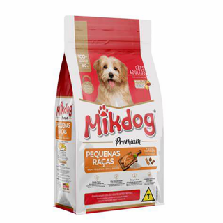 RACAO MIKDOG PREMIUM 1KG PEQ RACAS